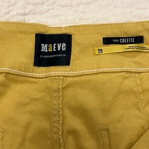 Maeve Colette Cropped Wide Leg Pant Size 8